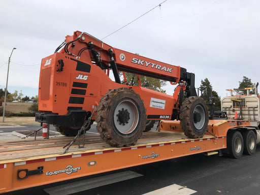 2019 Skytrak 6036 Canopy, Solid Tires, LED Work Lights, Beacon 50" Carriage, 48" Pallet Forks