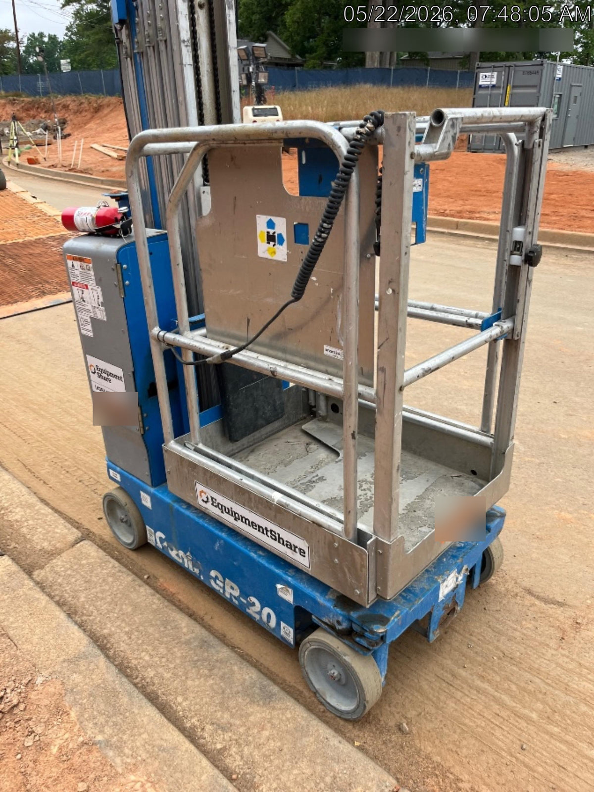 2019 GENIE GR-20