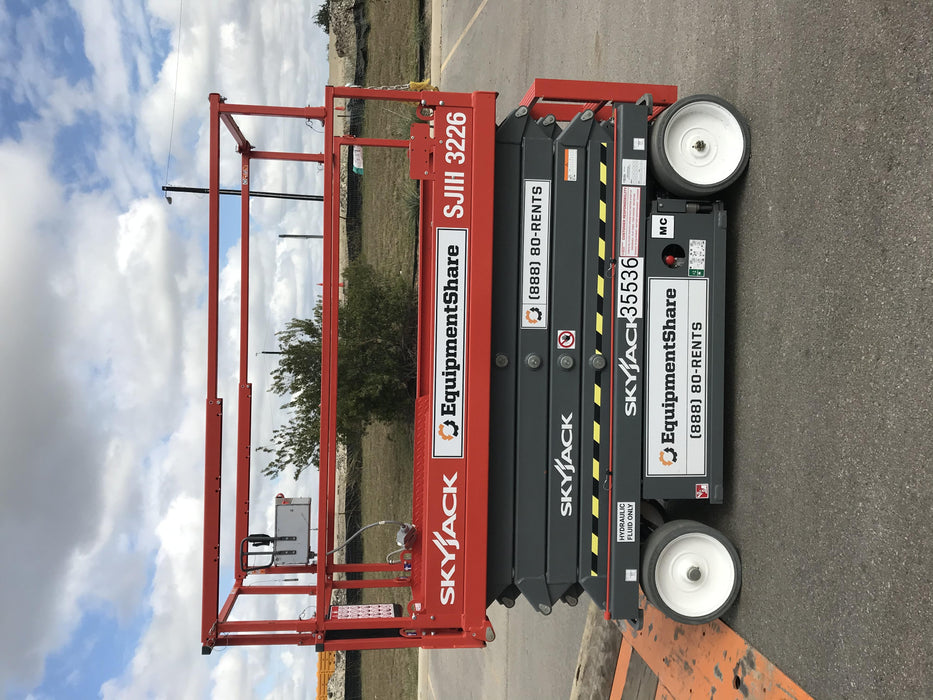 2019 Skyjack SJIII-3226 Standard Options, Trojan Batteries