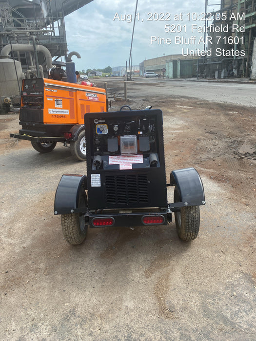 2020 Miller Electric BIG BLUE 400 Trailer Mounted Welder