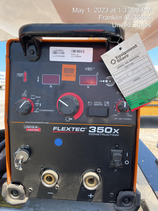 2021 LINCOLN ELECTRIC FLEXTEC 350X