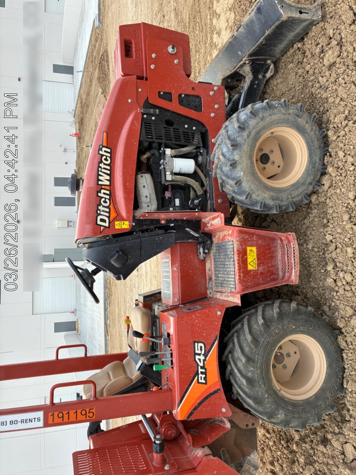 2022 DITCH WITCH RT45A