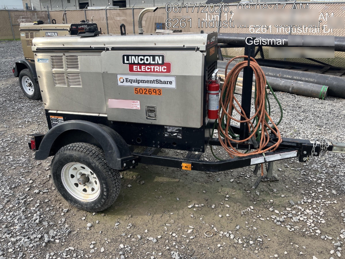 2024 Lincoln Electric LE400 Kubota V1505, Trlr, Cable Rack, Light Kit, ES Decals, T3