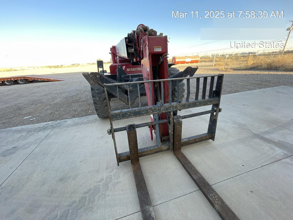 2019 Manitou MTA10055 Manitou MTA10055 - 120 HP T4, Canopy, Worklights/Strobe, Beacon, 66" Carriage, 60" Forks, Solid Tires, Lift Hook, Aux Hydraulics