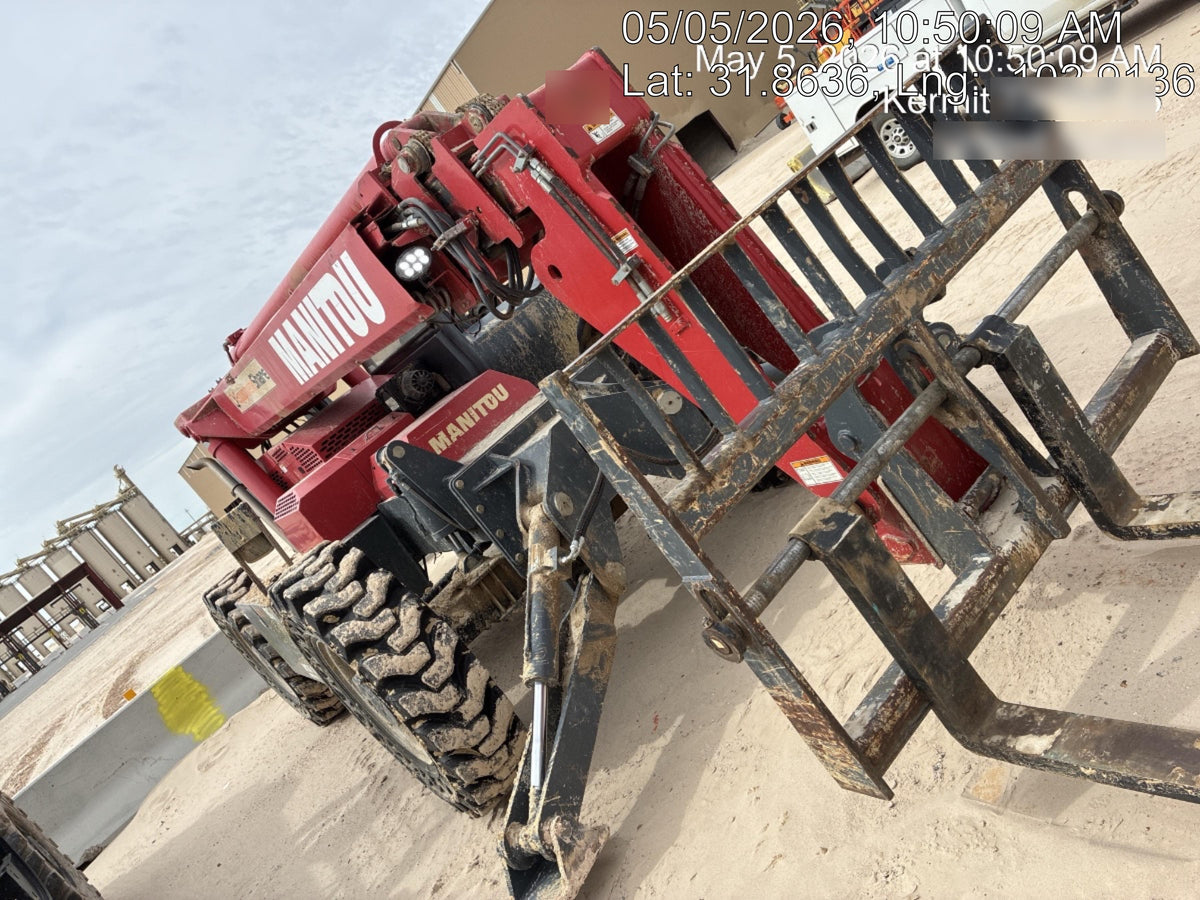 2018 Manitou MTA10055 Manitou MTA10055 - Canopy, Worklights, Beacon, 66" Carriage, 60" Forks, Solid Tires, Aux Hydraulics