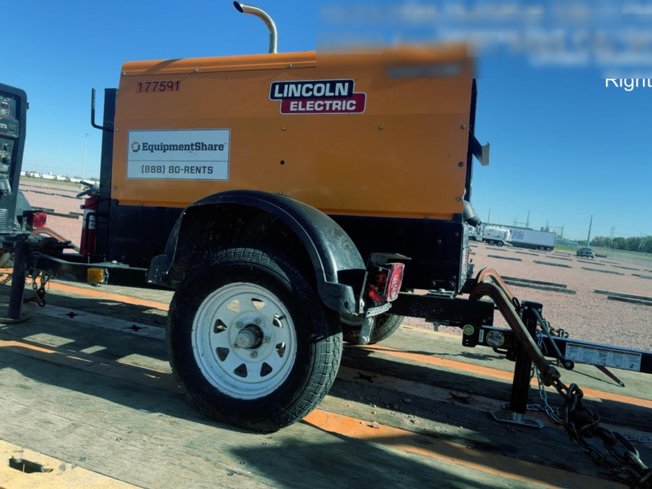 2021 Lincoln Electric Vantage 322 Vantage 322 Ready Pak 3 w/ Decals, ORANGE (includes trailer, cable rack, fender light kit) NO Telematics