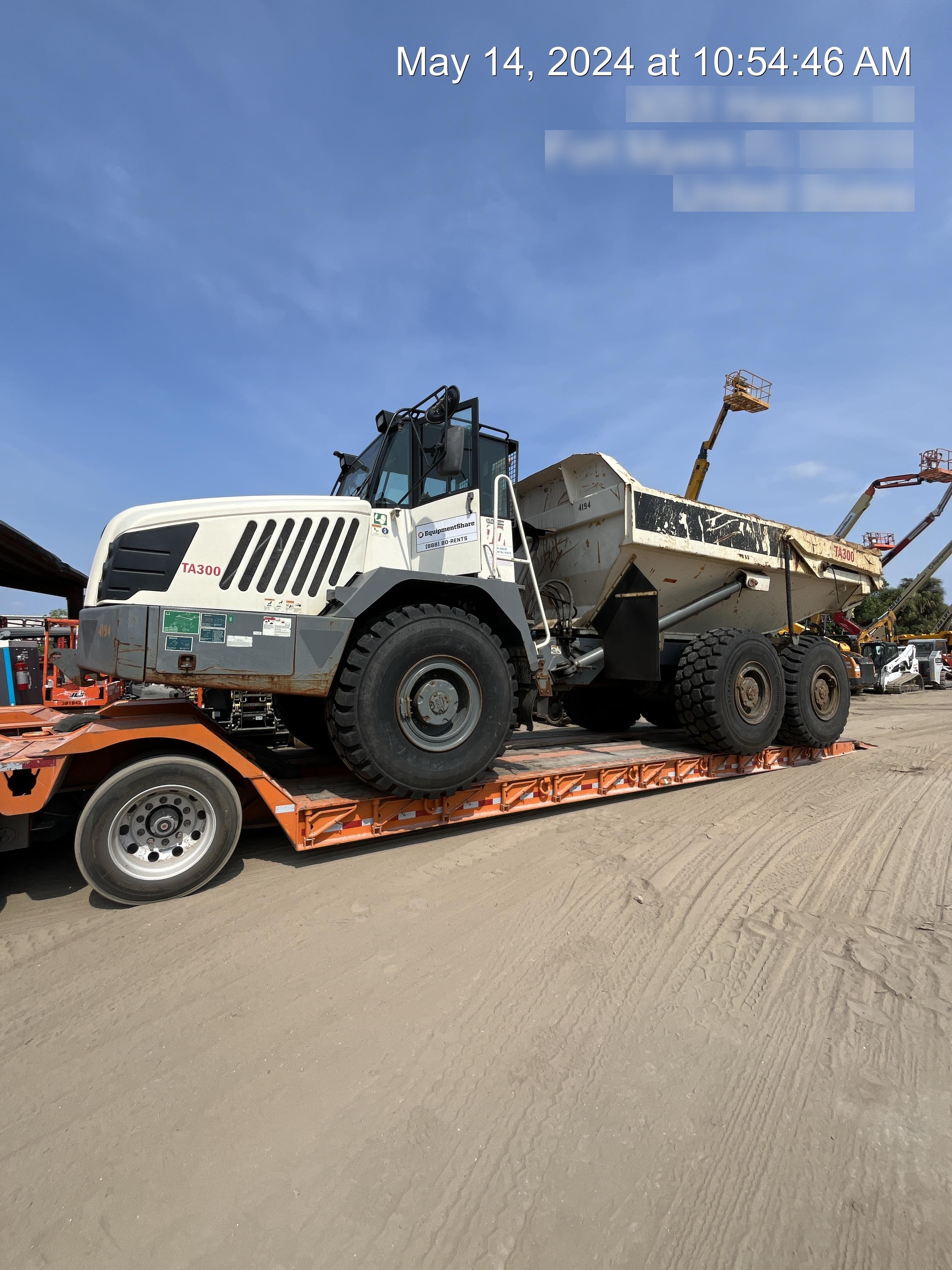 2020 TEREX TA300