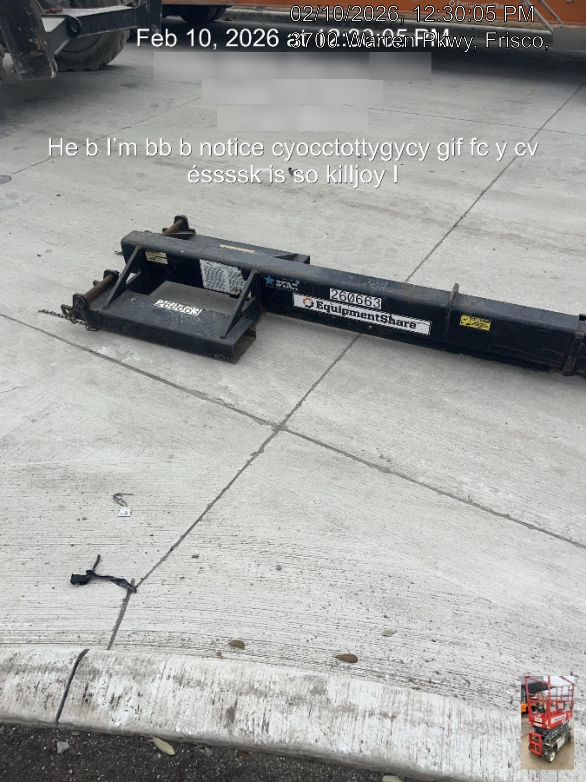 2022 STAR INDUSTRIES M1360B - Star JIB Boom
