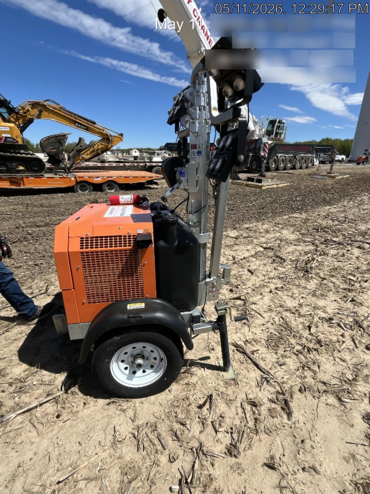 2024 Wanco WLTT-4MM4K Diesel, Deep Sea Controller, Shore Power Plug, Auto Start, (4) 350W LED Floodlights, 4kW Generator, 60 Gal Fuel Tank, 2" Ball, T3