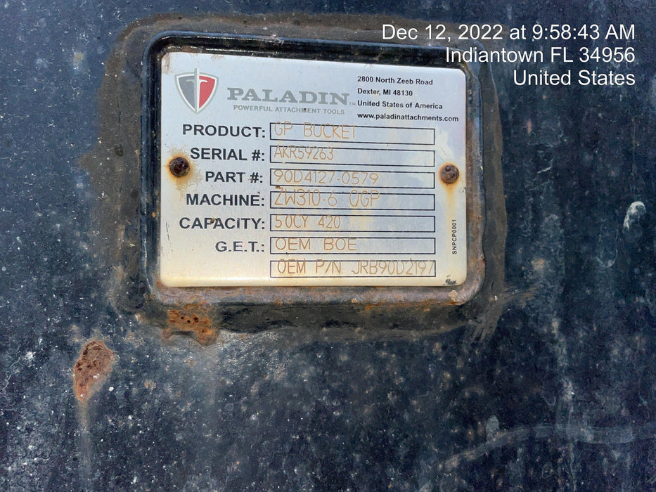 2014 WERK-BRAU 96" Loader Fork Carriage - Werk-Brau