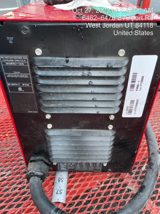 2021 LINCOLN ELECTRIC INVERTEC V276