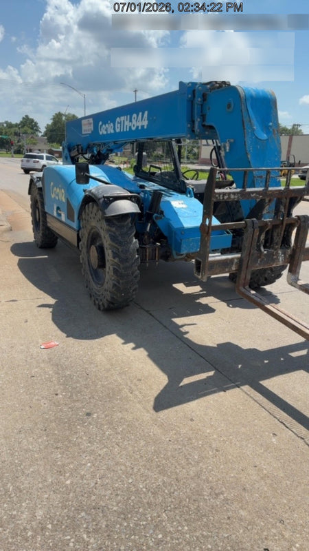 2017 Genie GTH-844 Genie GTH-844, Solid Tires, 60" carriage/forks, Open ROPS, Work Lights