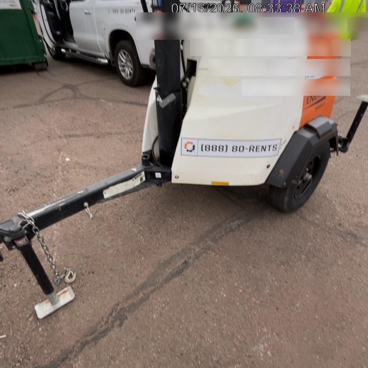 2023 Generac MLT2 Diesel, Flex Switch 120V Input, Powerzone Controller, (4) 320W LED Lights, 4kW Generator, 39.9 Gal Fuel Tank, 2" Ball, T3