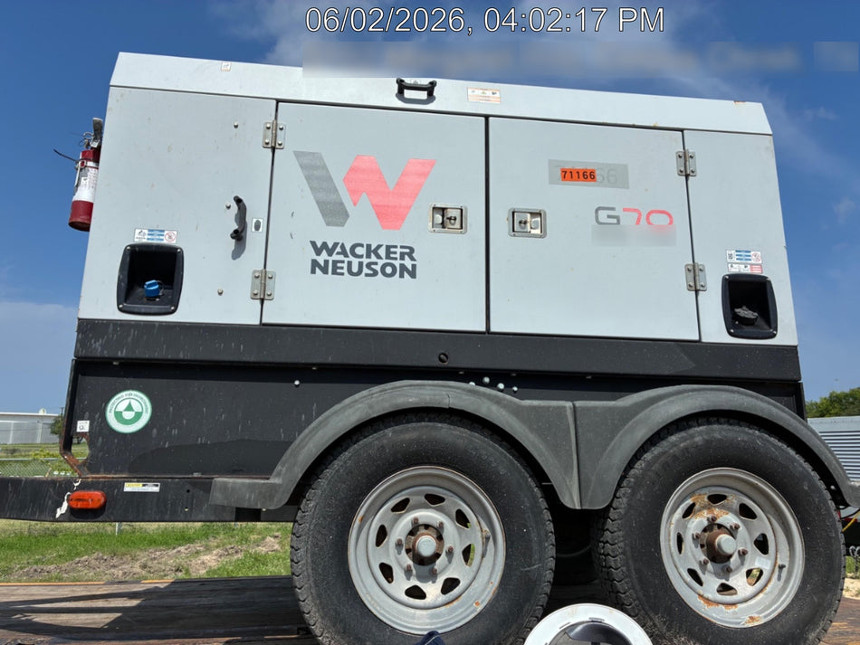 2020 WACKER NEUSON G70