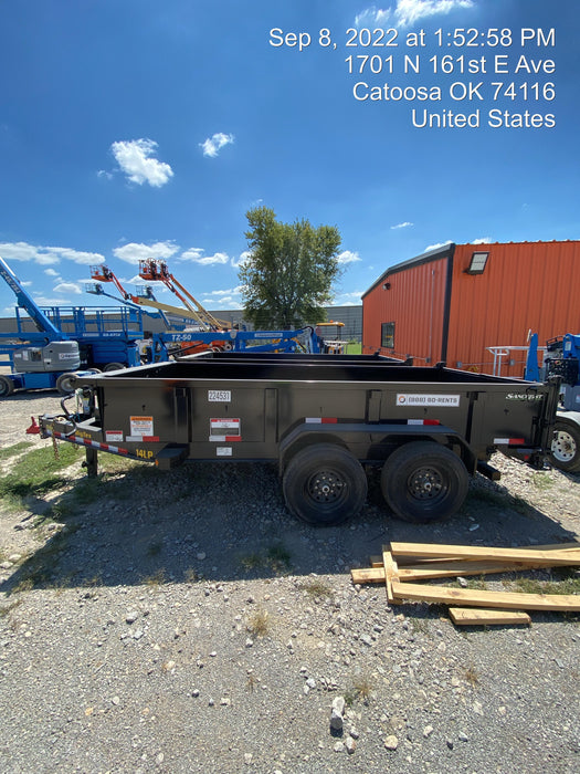 2022 BIG TEX TRAILER 14LP-14BK6SIRPD