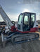 2019 Takeuchi TB290 Cab, AC, Rubber Tracks, Dozer Blade, Travel Alarm, Control Pattern Change Valve, Auxiliary Hydraulics w/18" Quick Coupler Bucket with teeth, 6.2 cu. ft. capacity/24" Quick Coupler Bucket with teeth, 8.6 cu. ft. capacity/36" Quick Coupler Bucket with teeth, 13.4 cu. ft. capacity, Quick Coupler, Hydraulic Thumb Installed