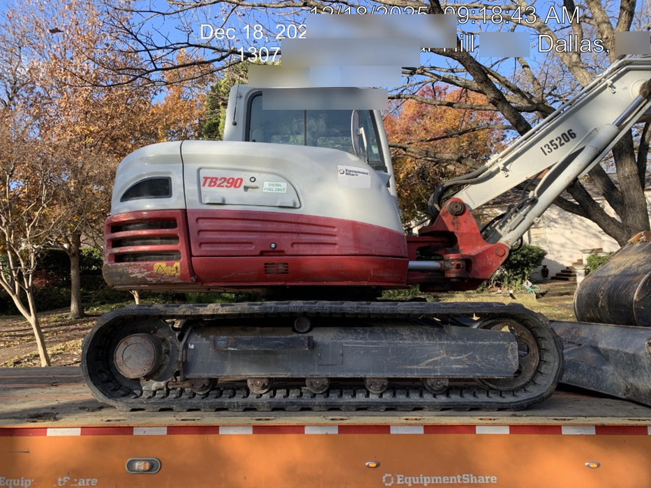 2021 TAKEUCHI TB290C