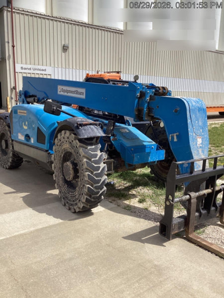 2018 Genie GTH-844 Genie GTH-844 w/ROPS, Work Lights, Solid Tires, RH Cab Mesh, Beacon, 60" Carriage and Forks