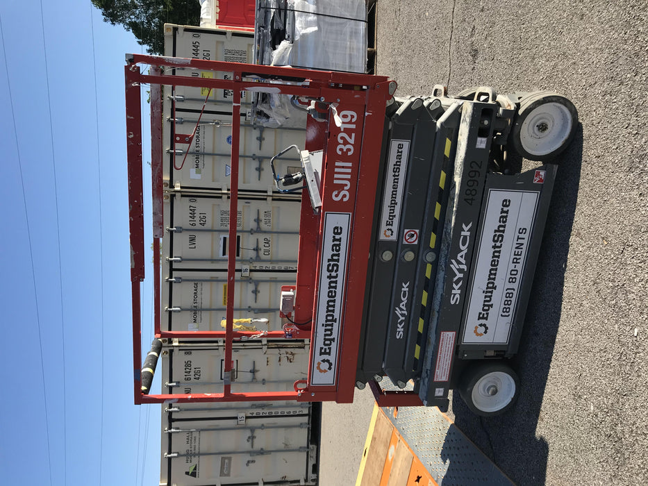 2019 Skyjack SJIII-3219 Standard Options, Trojan Batteries