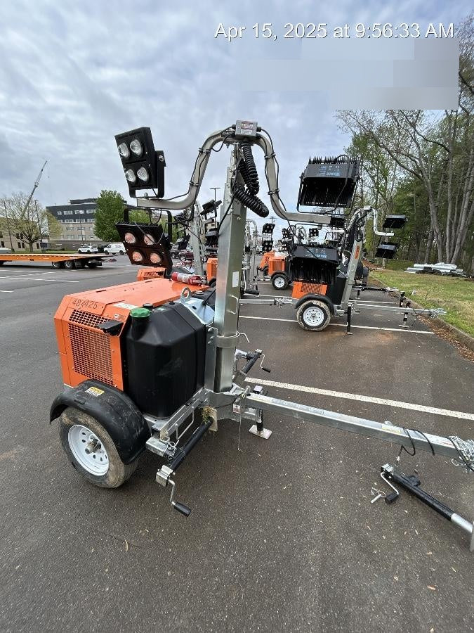 2024 Wanco WLTT-4MM4K Diesel, Mitsubishi L2E, 9.0HP @1800 rpm, Deep Sea Controller, Shore Power Plug, Auto Start, (4) 350W LED Floodlights, 4kW Generator, 60 Gal Fuel Tank, 2" Ball, T3