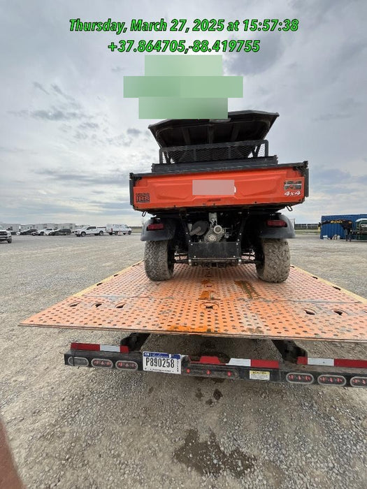 2022 Kubota RTV-X1140W-H Plastic Canopy, Windshield Acrylic Clear, LED Strobe Light, Wire Harness Kit, Back up Alarm