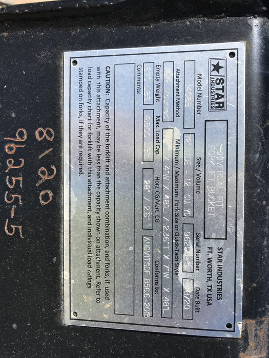 2020 STAR INDUSTRIES 1406B