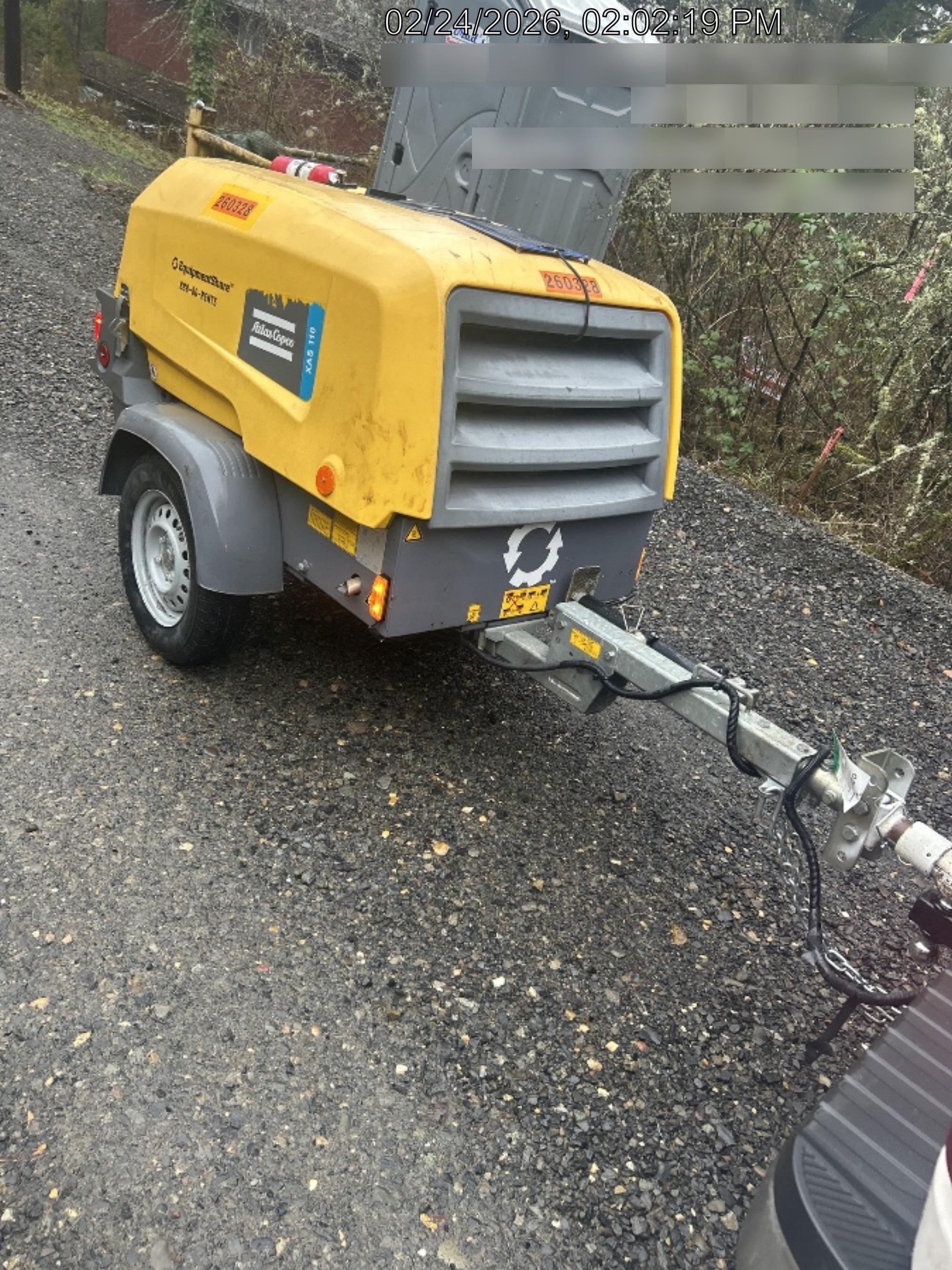 2022 ATLAS COPCO XAS 110
