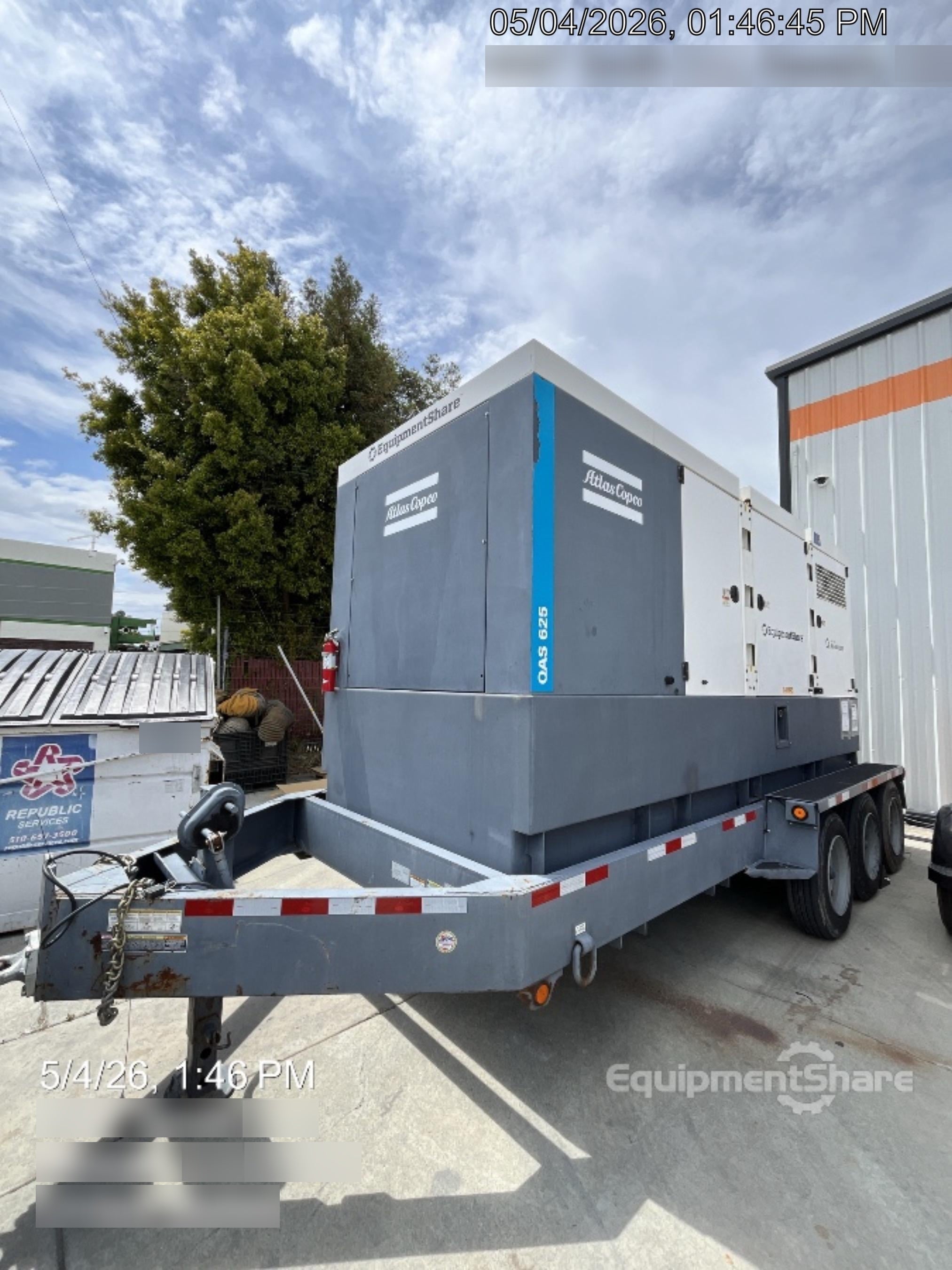 2021 ATLAS COPCO QAS625