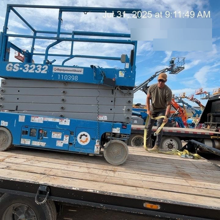 2020 Genie GS-3232 Standard, Folding half height swing gate, 800W Inverter