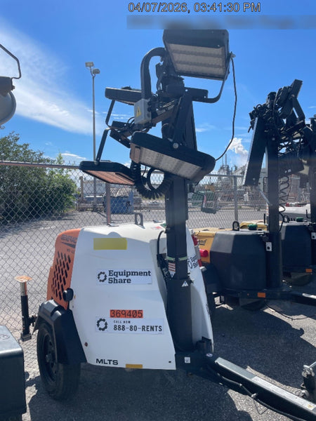 2023 Generac MLT2 Diesel, Flex Switch 120V Input, Powerzone Controller, 
(4) 320W LED Lights, 4kW Generator, 39.9 Gal Fuel Tank, 2" Ball, T3