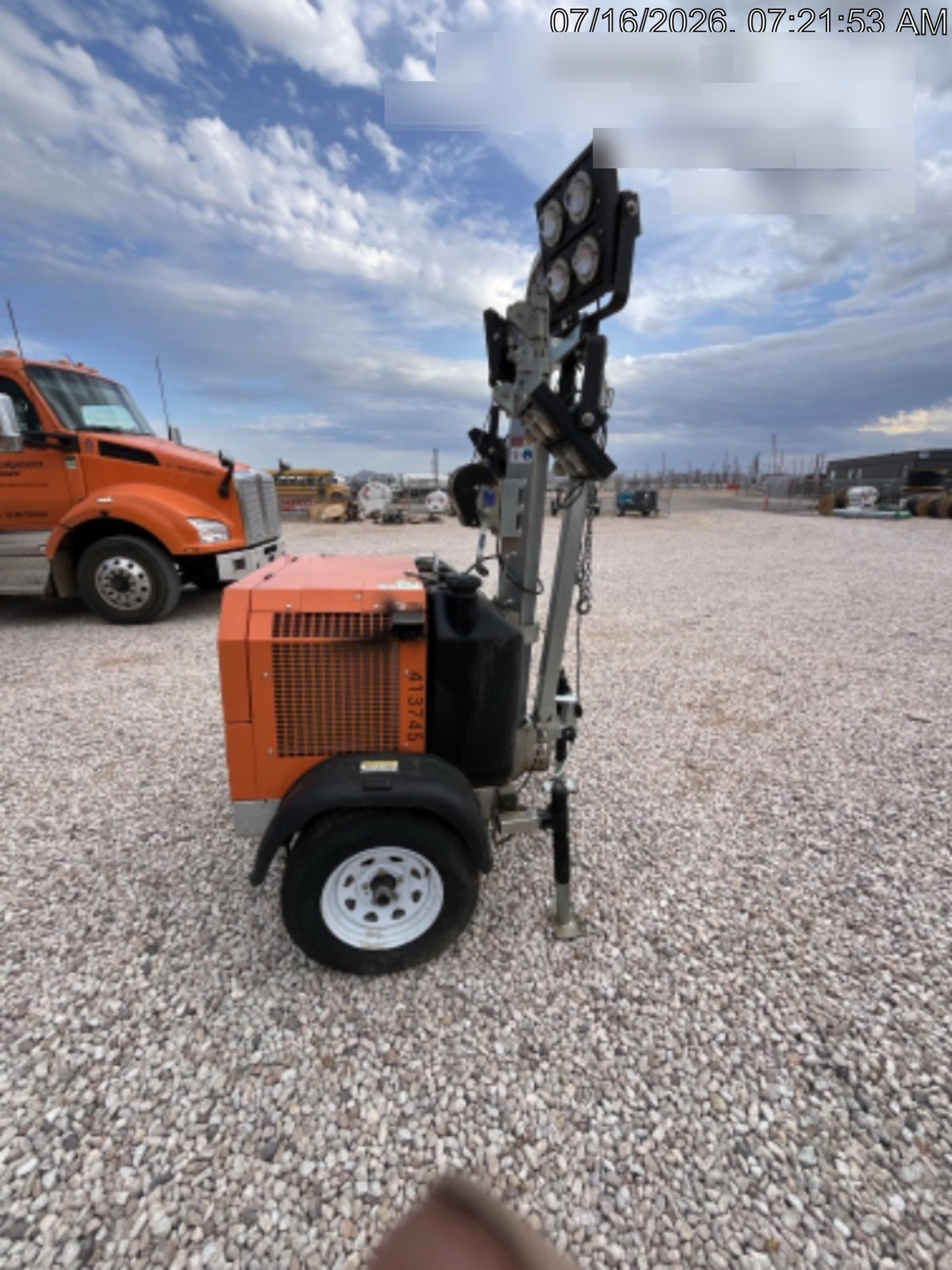 2024 Wanco WLTT-4MM4K Diesel, Deep Sea Controller, Shore Power Plug, Auto Start, (4) 350W LED Floodlights, 4kW Generator, 60 Gal Fuel Tank, 2" Ball, T3