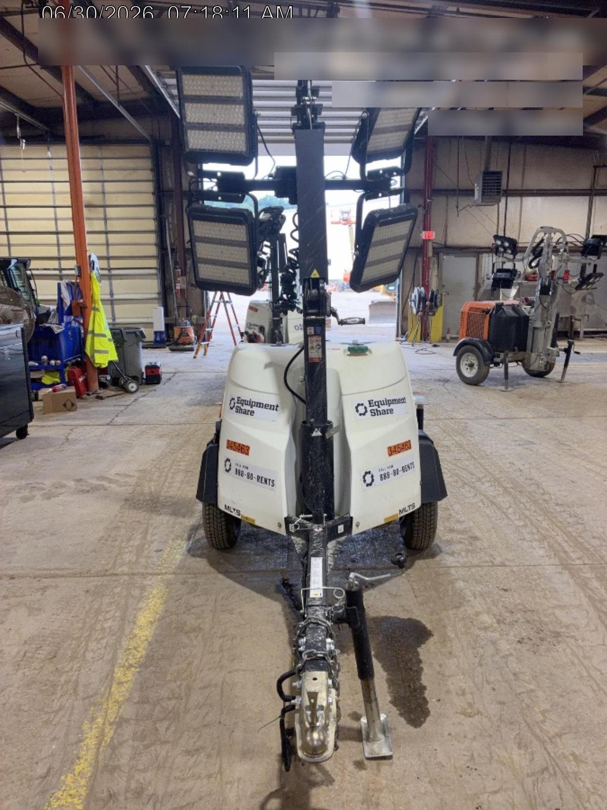 2023 Generac MLT2 Diesel, Flex Switch 120V Input, Powerzone Controller, (4) 320W LED Lights, 4kW Generator, 39.9 Gal Fuel Tank, 2" Ball, T3