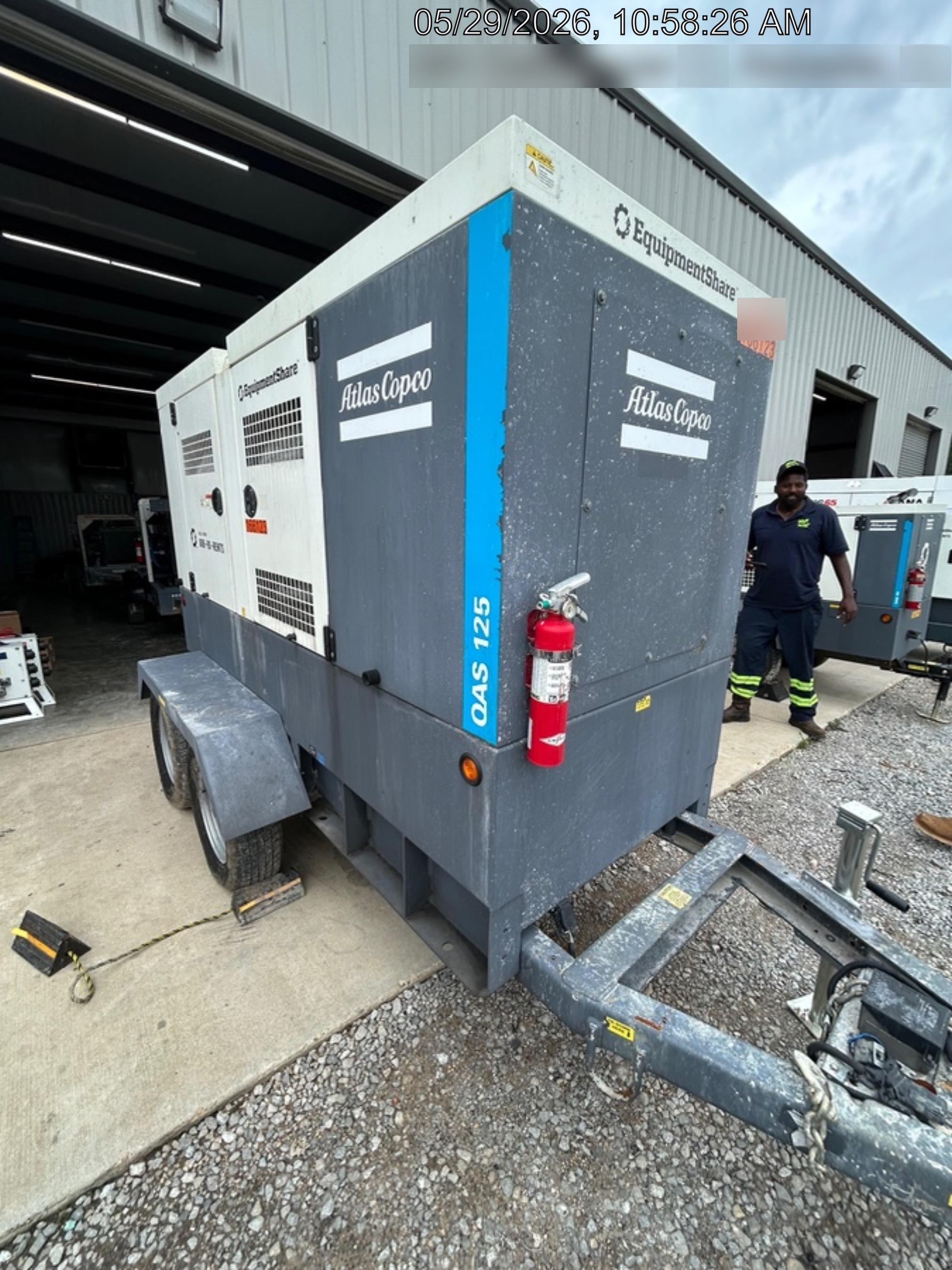 2021 ATLAS COPCO QAS 125