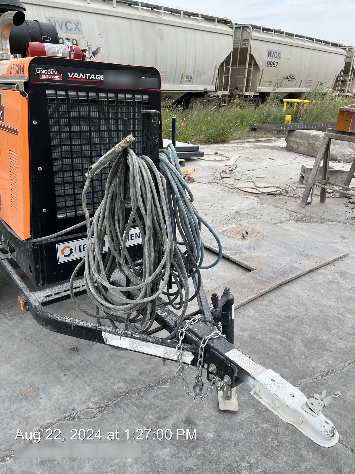 2022 Lincoln Electric Vantage 549X Crosslink Technology, Trailer Mounted, ES Decals, T3