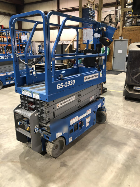 2019 Genie GS-1930 Fixed rails with chain Entry