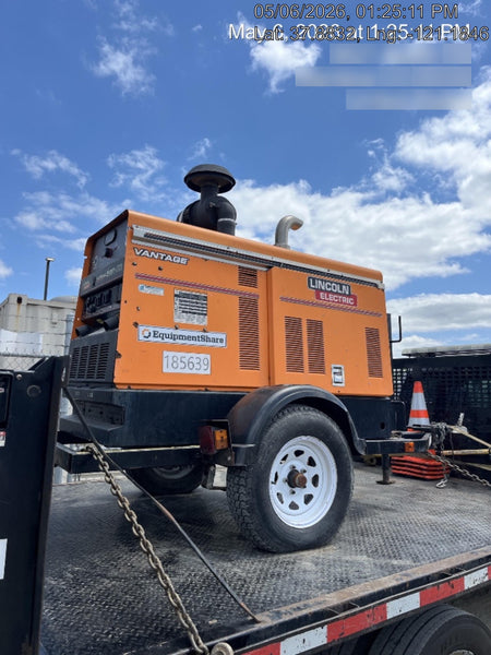 2021 Lincoln Electric Vantage 549X Ready Pak 3, ORANGE (includes trailer, cable rack, fender light kit)