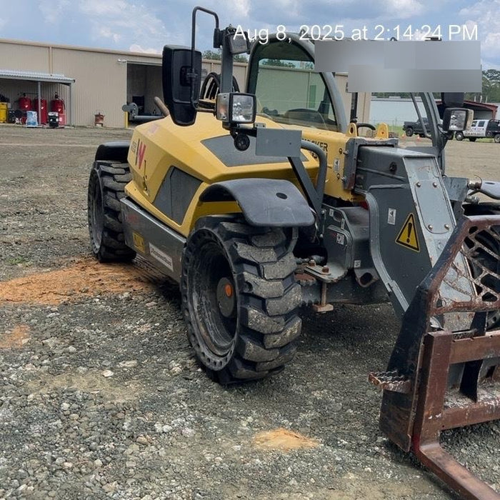 2018 Wacker Neuson TH627 Wacker Neuson TH627 Telehandler w/Canopy, Solid Tires, 48" Carriage and Forks