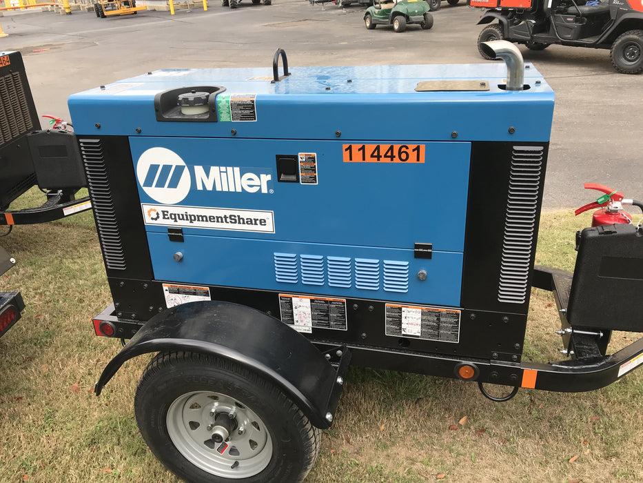 2020 Miller Electric BIG BLUE 400 Trailer Mounted Welder