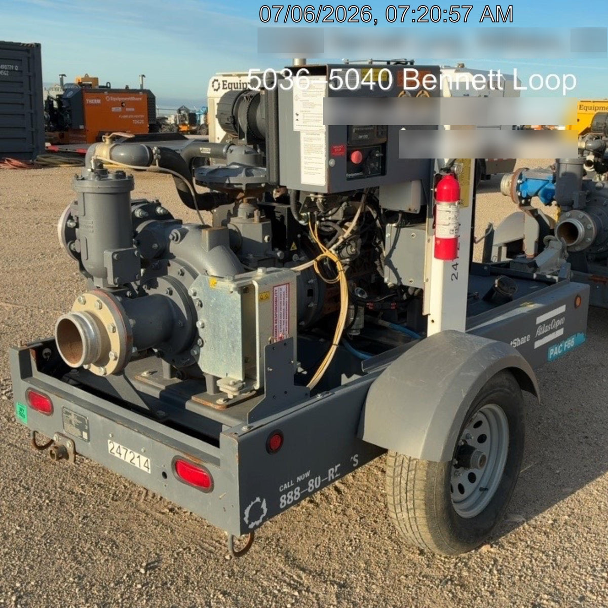 2022 ATLAS COPCO PAC F66 KD