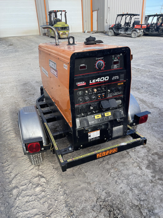 2022 Lincoln Electric LE400 Kubota V1505, Trlr, Cable Rack, Light Kit, ES Decals, T3