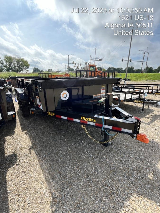 2025 BIG TEX TRAILER 16LP-14BK6SIRPD