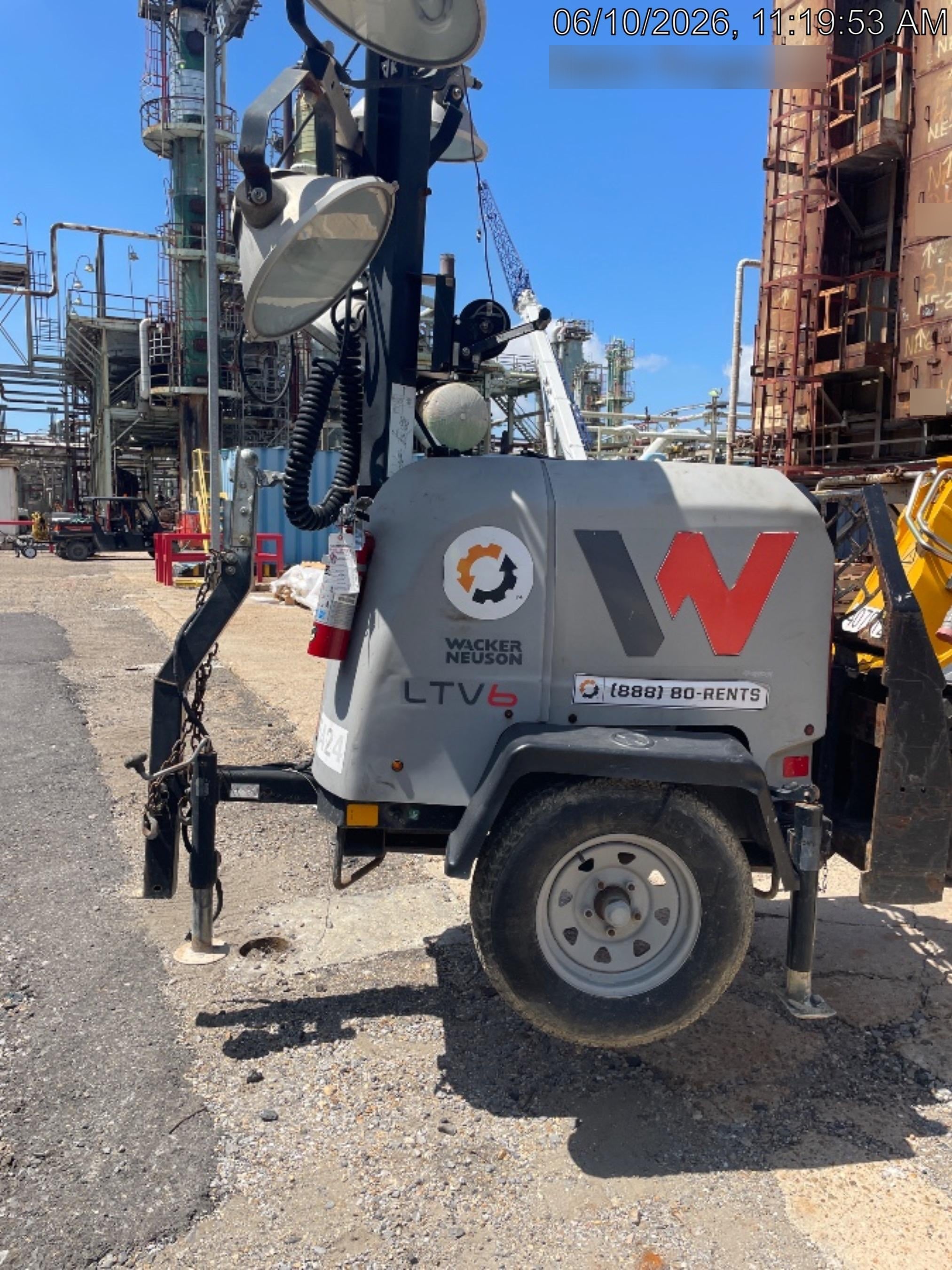 2019 Wacker Neuson LTV6L-MH Standard Options, ES Track Hardware, Fuel Level Sensor