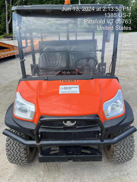 2021 Kubota RTV-X1140W-H Plastic Canopy, Windshield Acrylic Clear, LED Strobe Light, Wire Harness Kit, Back up Alarm