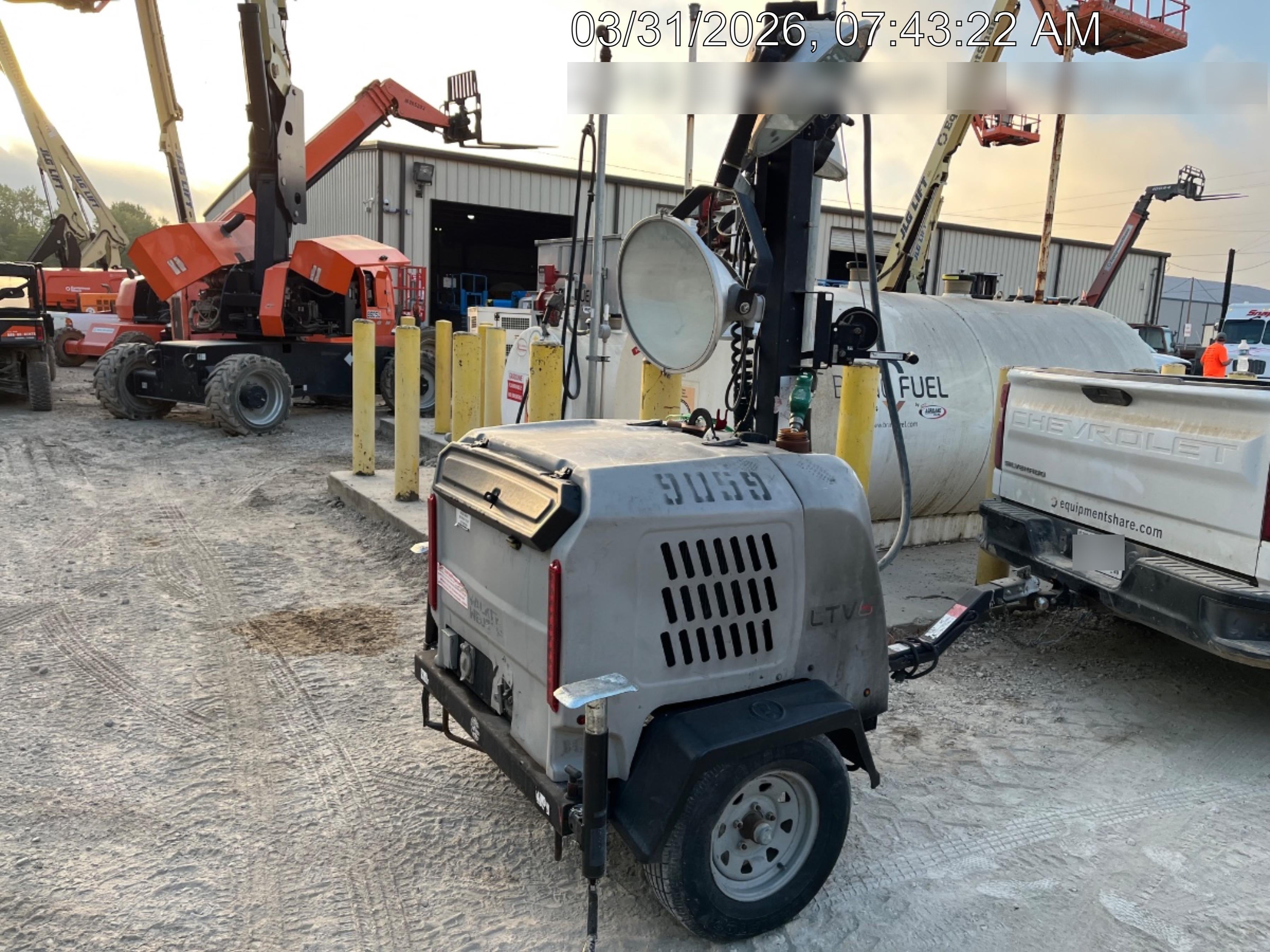 Wacker Neuson LTV6K-MH Wacker Neuson LTV6L Towable Light Tower