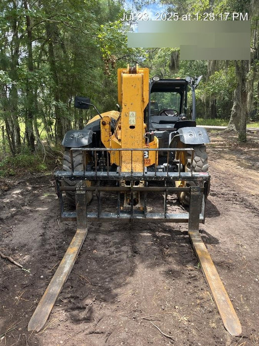 2019 JCB 506-36 Canopy, 74 HP, FF Tires, STD Worklight, Beacon, Aux Hydraulics, Lifting Eye, Back up Alarm, 48" Carriage, 48" Forks