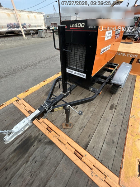 2022 Lincoln Electric LE400 Kubota V1505, Trlr, Cable Rack, Light Kit, ES Decals, T3