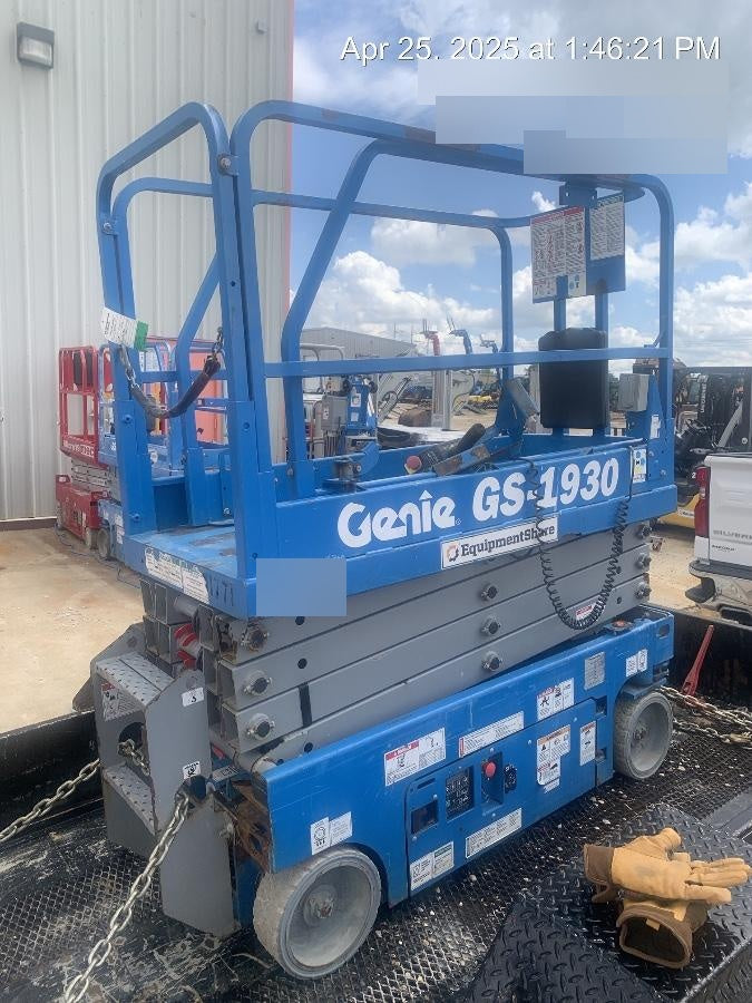 2018 Genie GS-1930 Genie GS-1930 w/Fixed Rail, Chain Entry