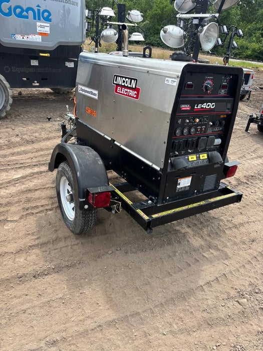2024 Lincoln Electric LE400 Kubota V1505, Trlr, Cable Rack, Light Kit, ES Decals, T3