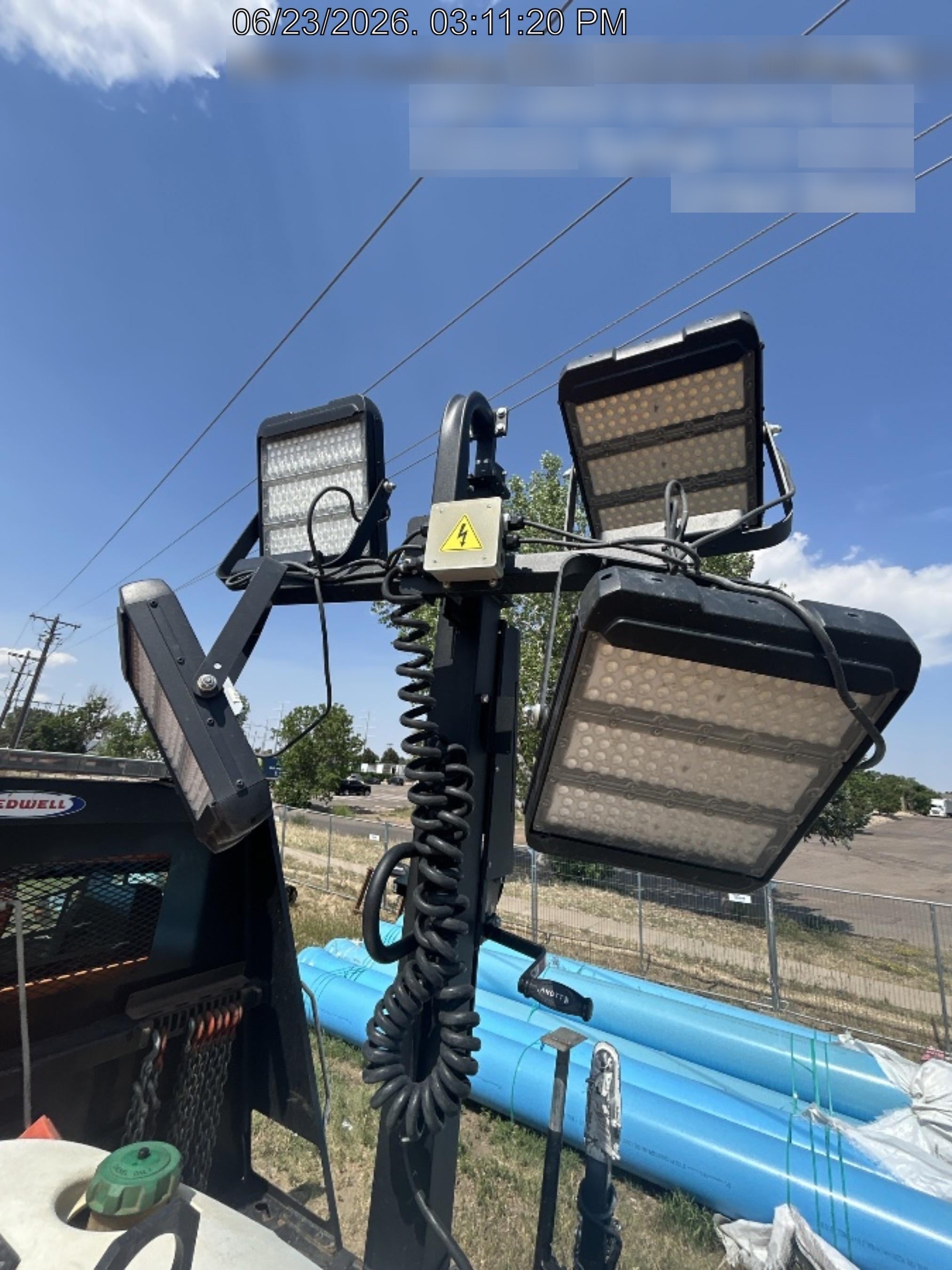 2023 Generac MLT2 Diesel, Flex Switch 120V Input, Powerzone Controller, 
(4) 320W LED Lights, 4kW Generator, 39.9 Gal Fuel Tank, 2" Ball, T3