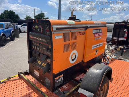 2021 Lincoln Electric Vantage 322 Vantage 322 Ready Pak 3 w/ Decals, ORANGE (includes trailer, cable rack, fender light kit) NO Telematics